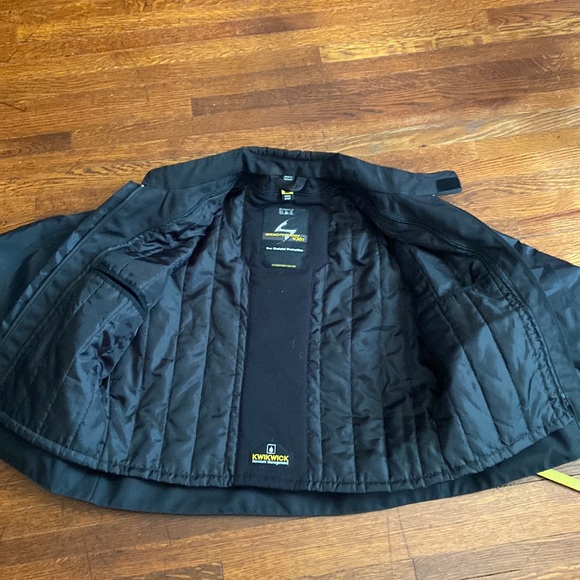 SCORPION EXO MENS BLACK MOTORCYCLE REMOVABLE LINER for jacket size M - Picture 9 of 14